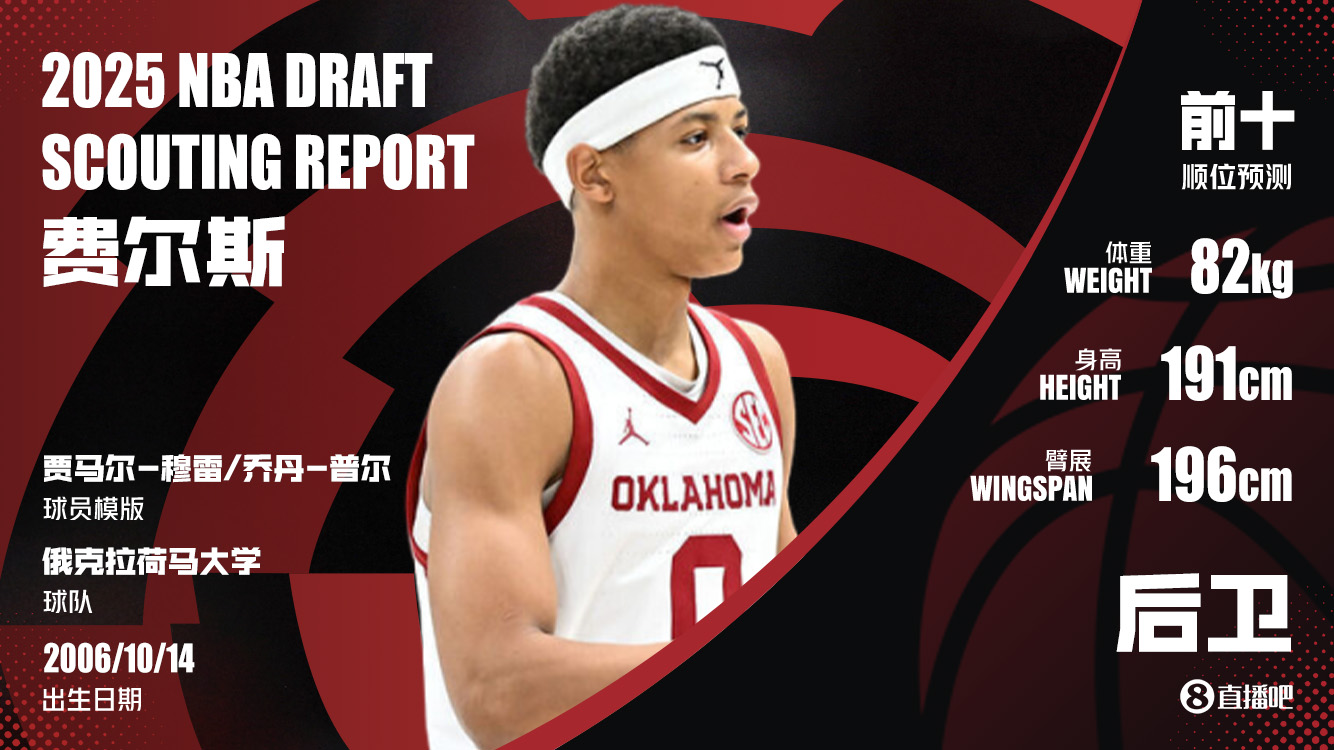 2025首轮秀大补帖！ESPN按需求与实力模拟首轮选秀 弗拉格必状元?